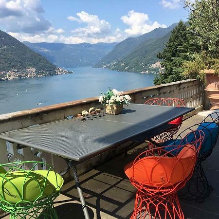Lake Como Villa Ines Apartment Faggeto Lario Екстер'єр фото