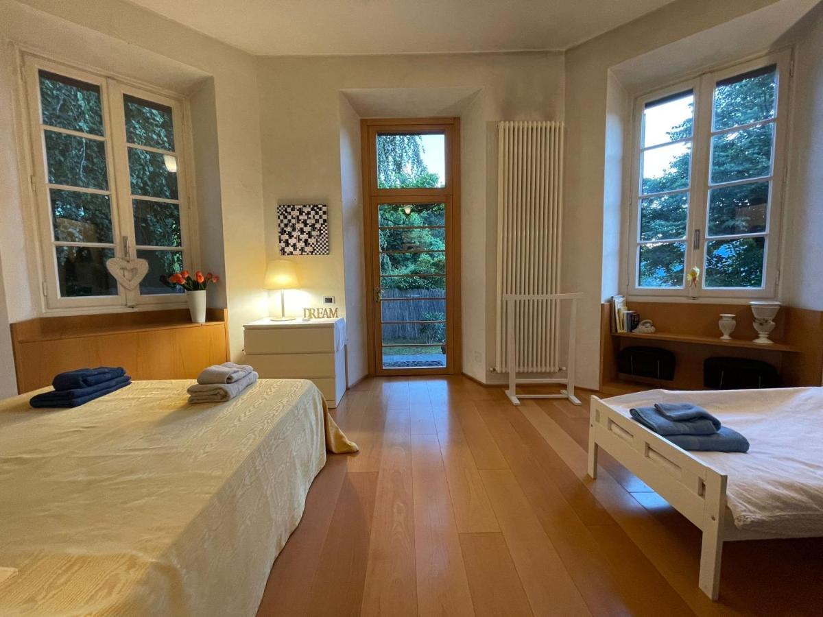 Lake Como Villa Ines Apartment Faggeto Lario Екстер'єр фото