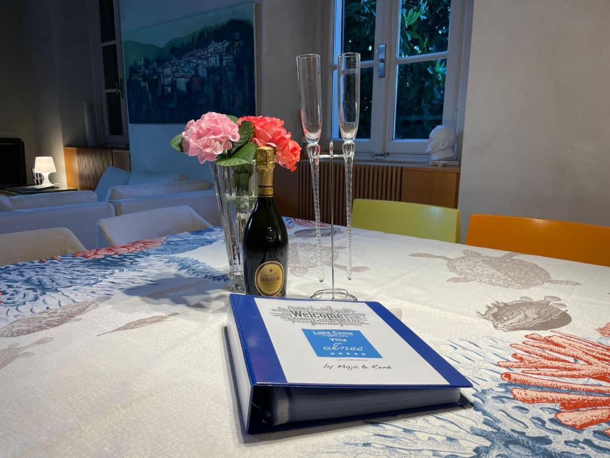 Lake Como Villa Ines Apartment Faggeto Lario Екстер'єр фото