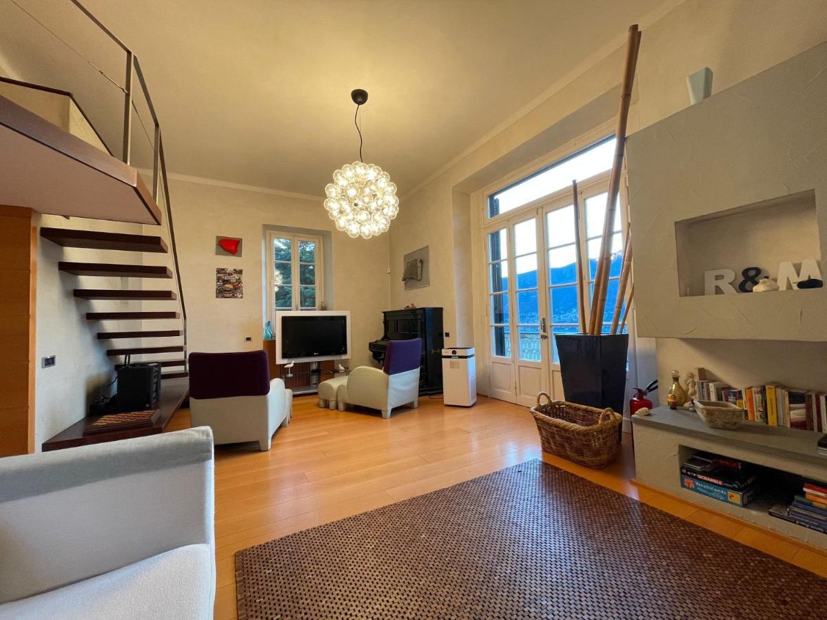 Lake Como Villa Ines Apartment Faggeto Lario Екстер'єр фото