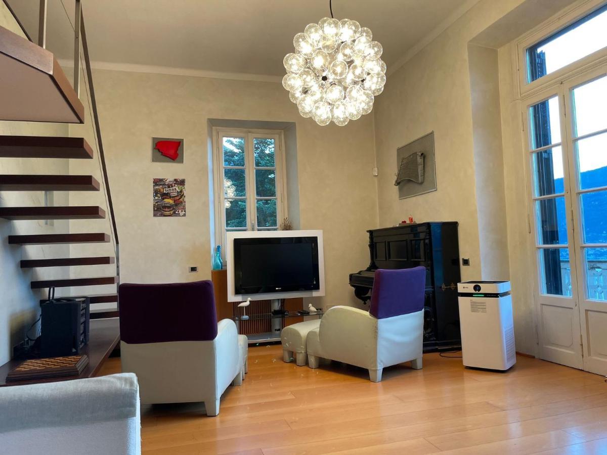 Lake Como Villa Ines Apartment Faggeto Lario Екстер'єр фото