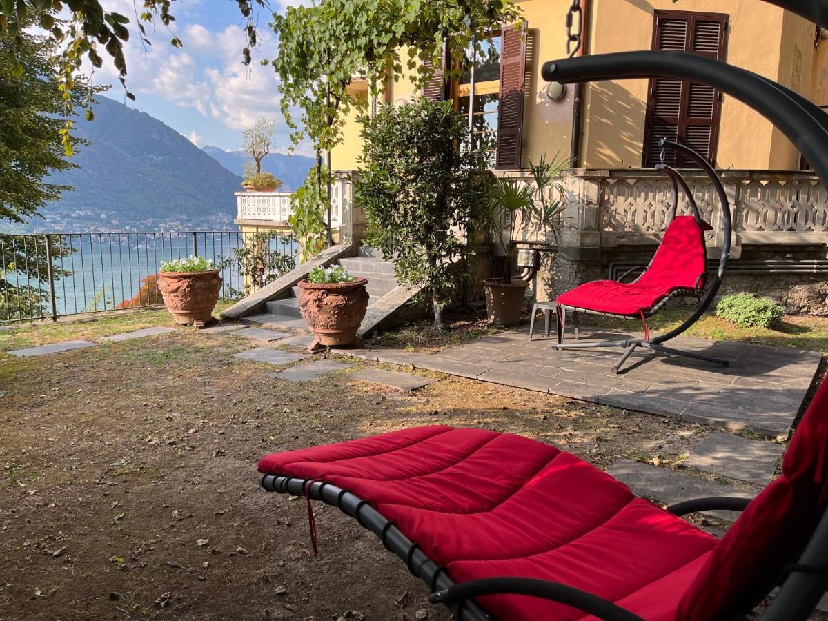 Lake Como Villa Ines Apartment Faggeto Lario Екстер'єр фото