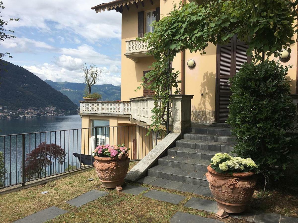 Lake Como Villa Ines Apartment Faggeto Lario Екстер'єр фото