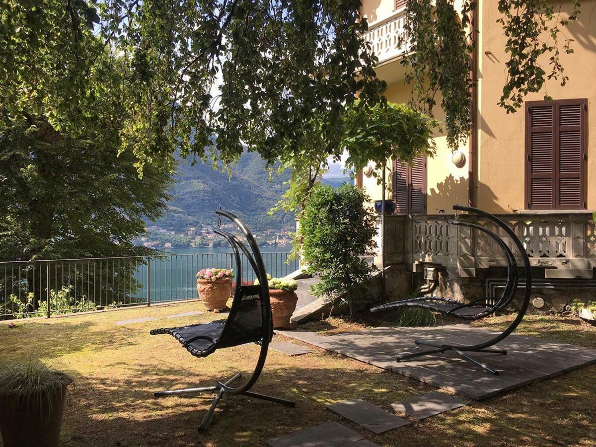 Lake Como Villa Ines Apartment Faggeto Lario Екстер'єр фото